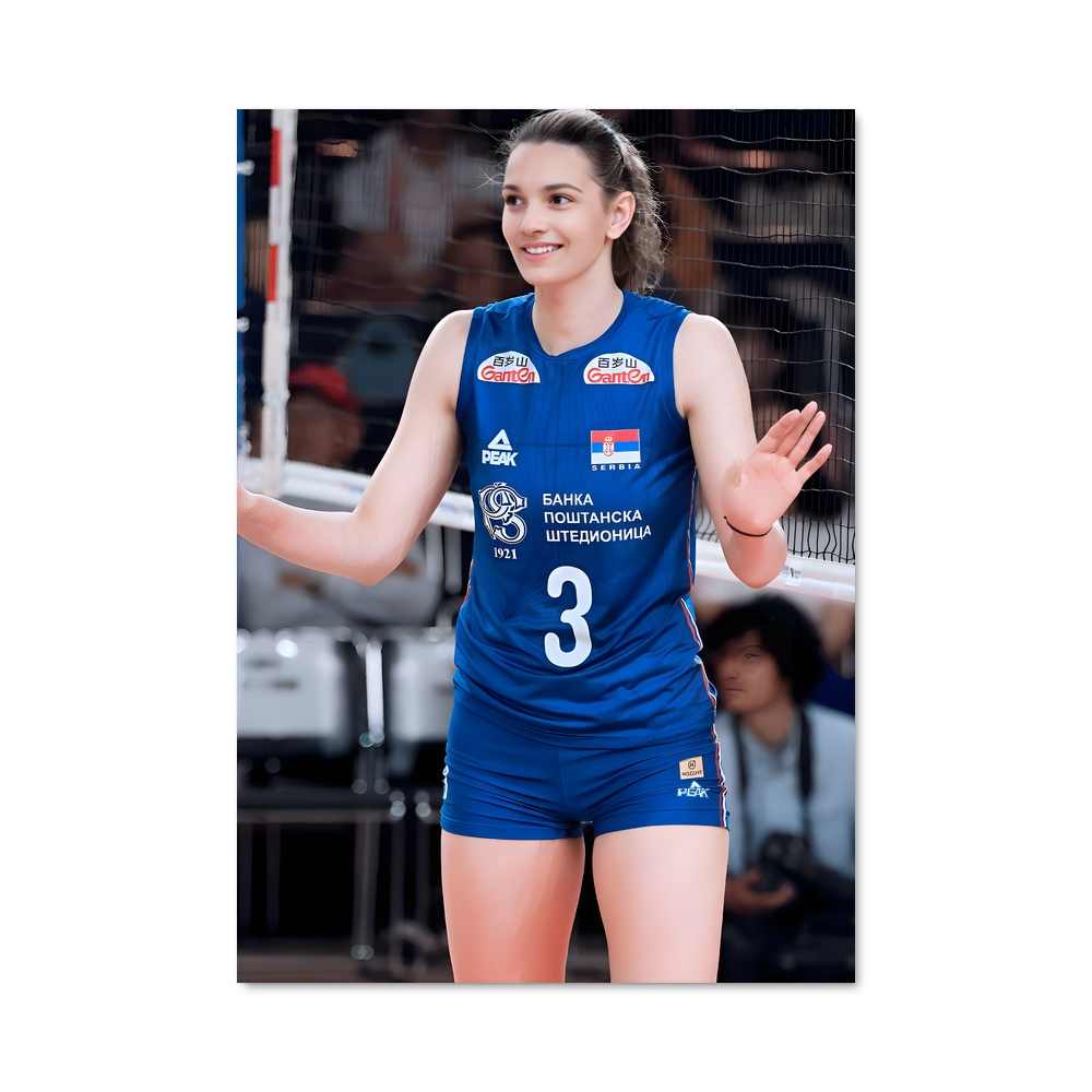 Poster Voleuse de Gloire – affiche Volleyball